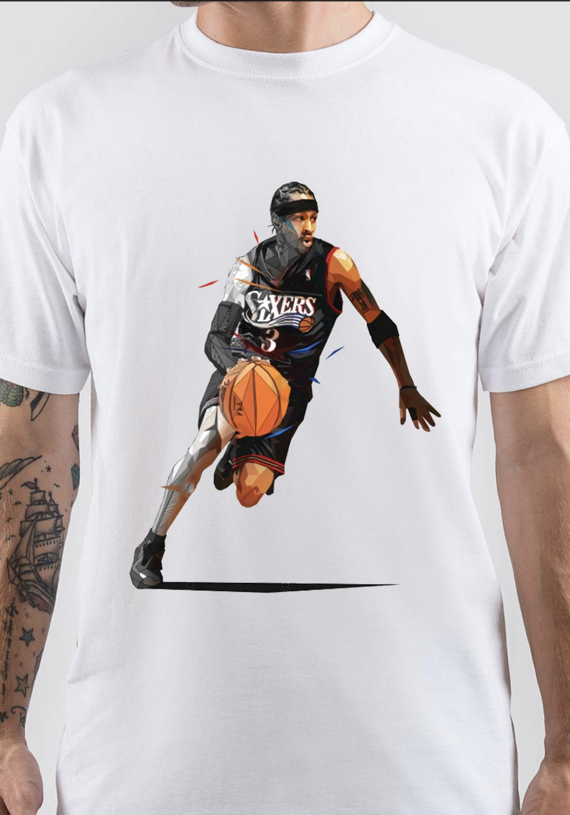 Allen Iverson T-Shirt And Merchandise