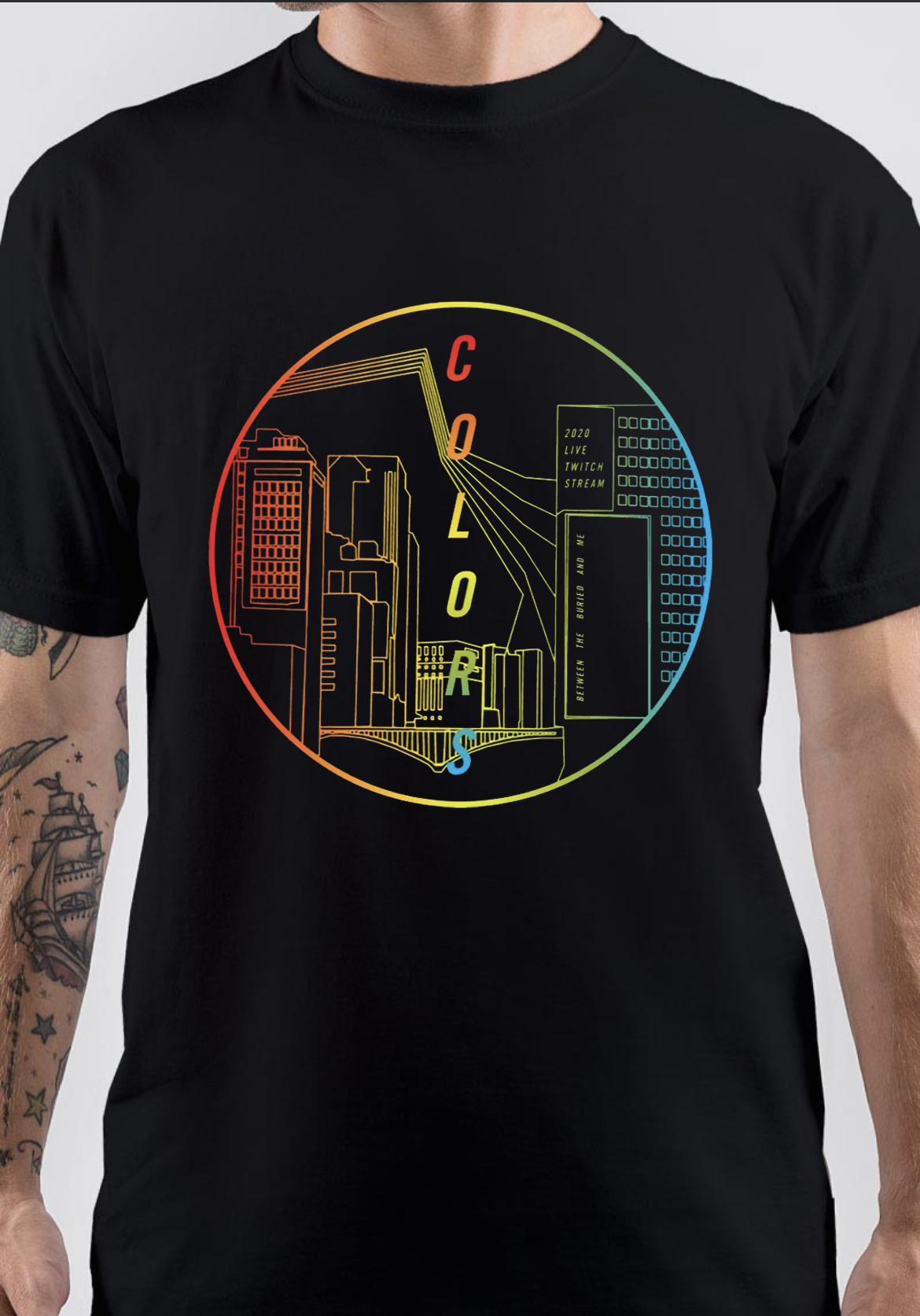 Between T-Shirt And Merchandise