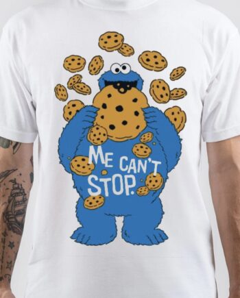 Sesame Street Me Cant Stop T-Shirt