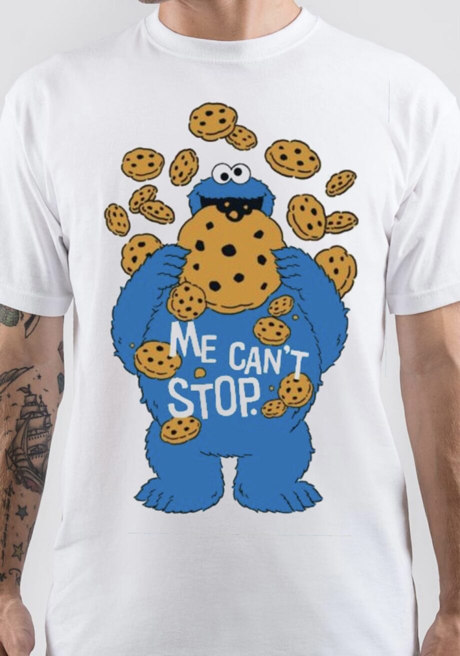 Sesame Street Me Cant Stop T-Shirt