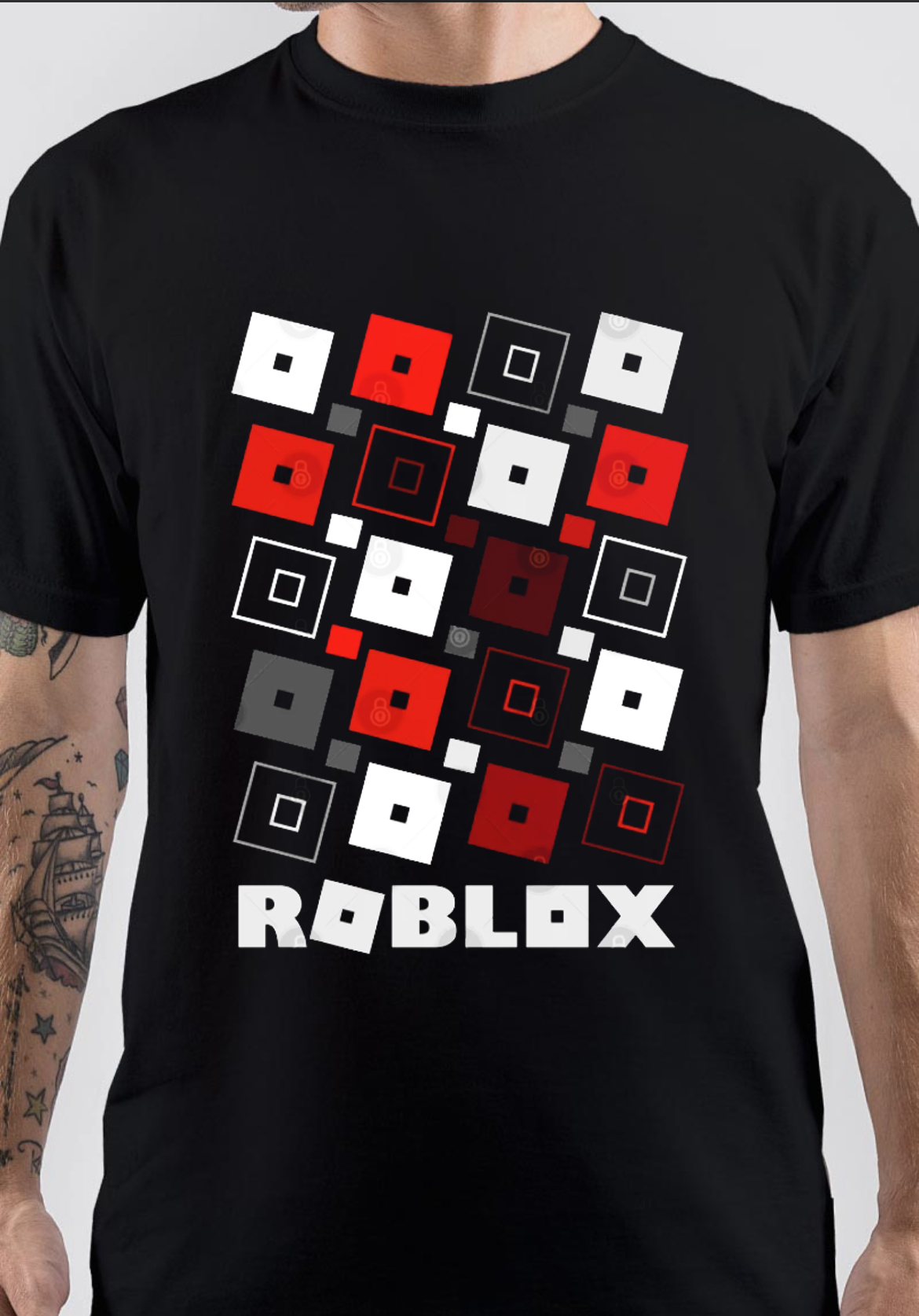 ROBLOX Big Noob Head' Unisex Baseball T-Shirt