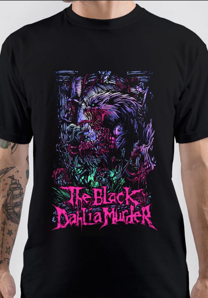 The Black Dahlia Murder T-Shirt Shark Shirts - Main Image
