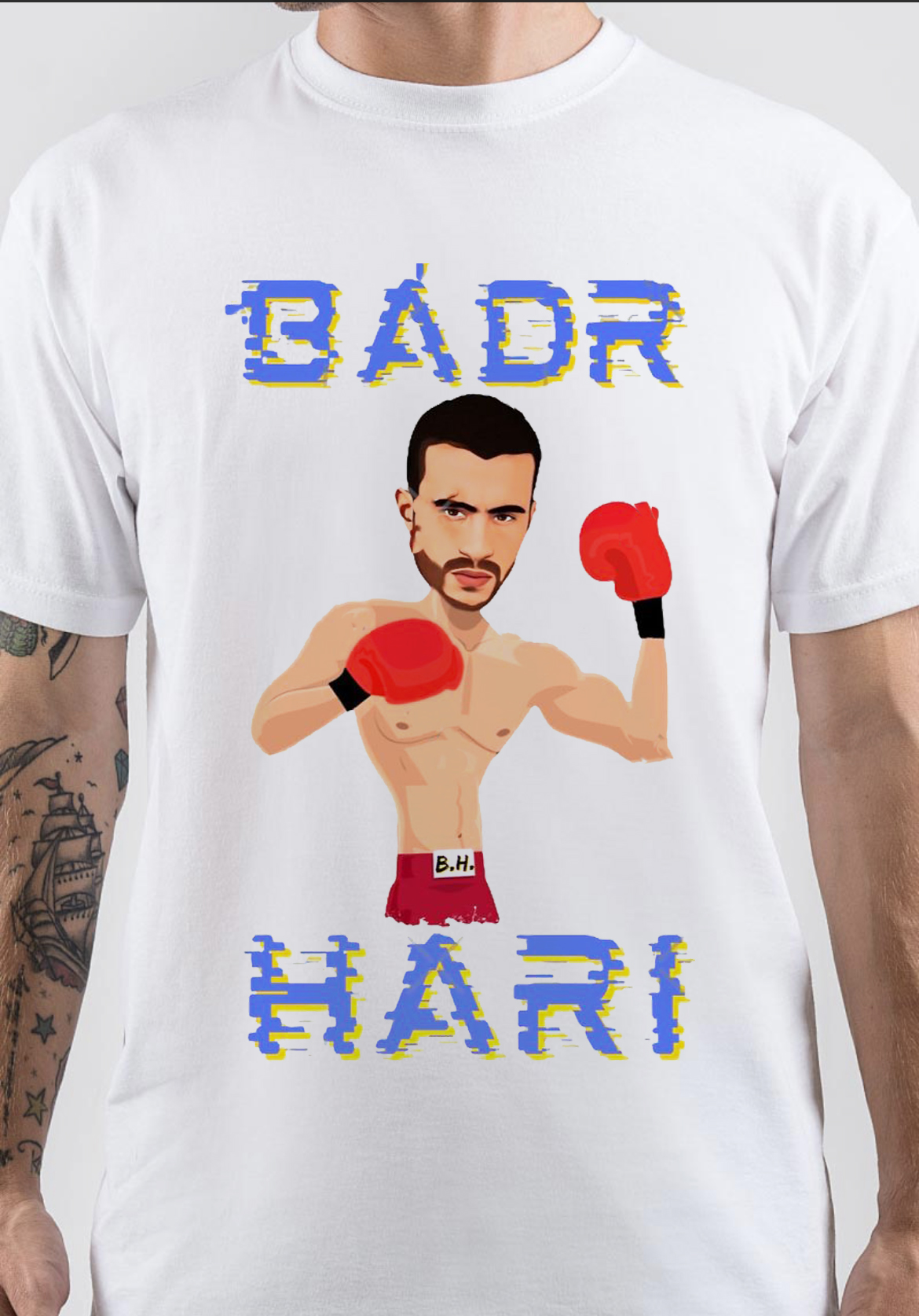 royalty Majroe forbi Badr Hari T-Shirt - Shark Shirts