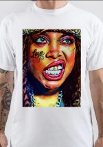Badu White T-Shirt