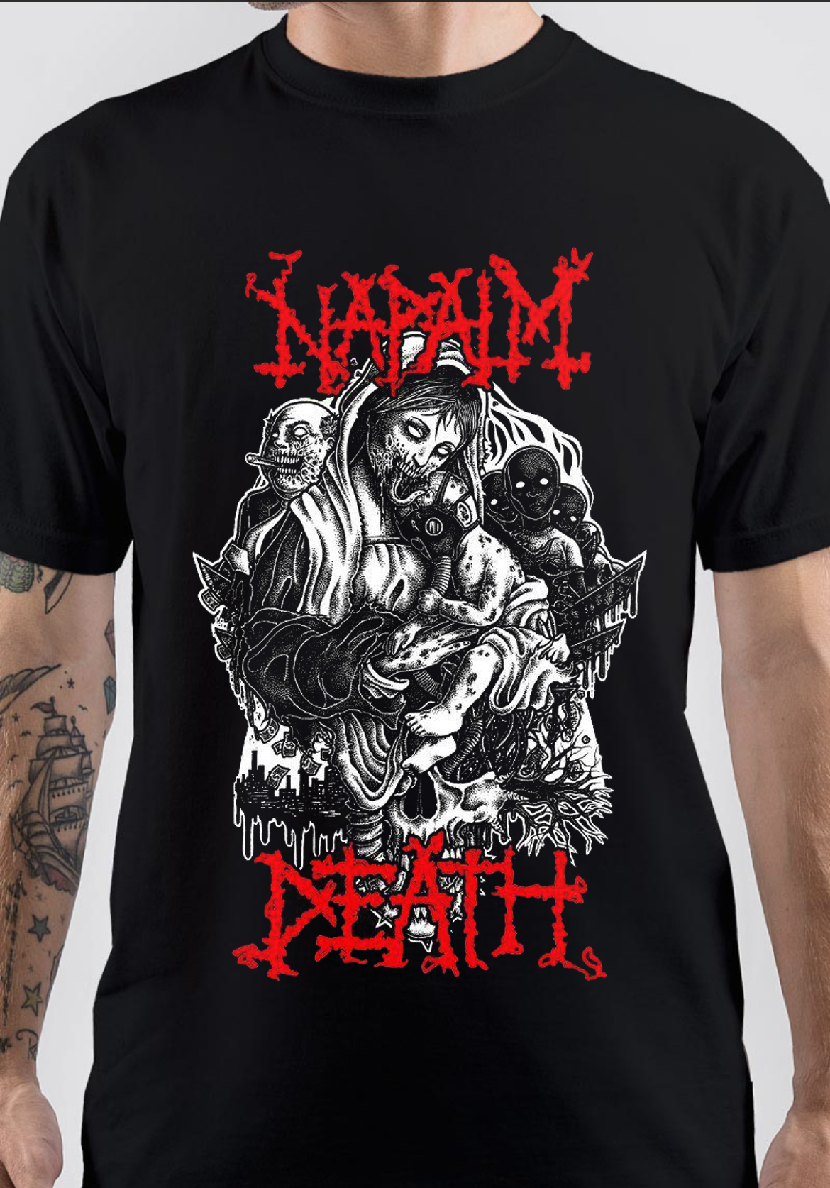 Napalm Death T-Shirt And Merchandise