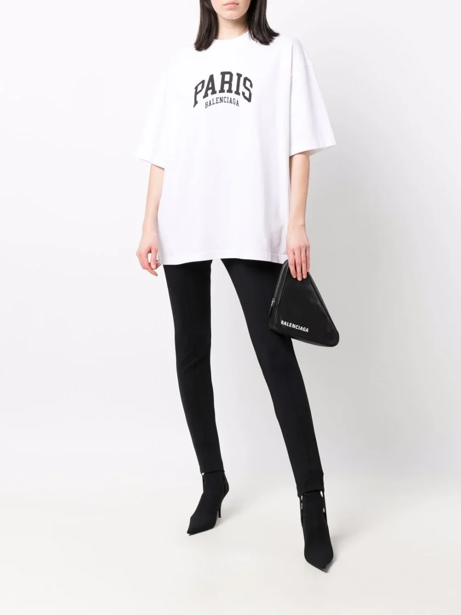 Balenciaga Oversized White T-Shirt