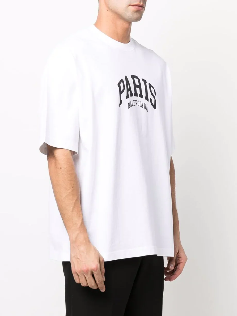 Balenciaga Oversized White T-Shirt