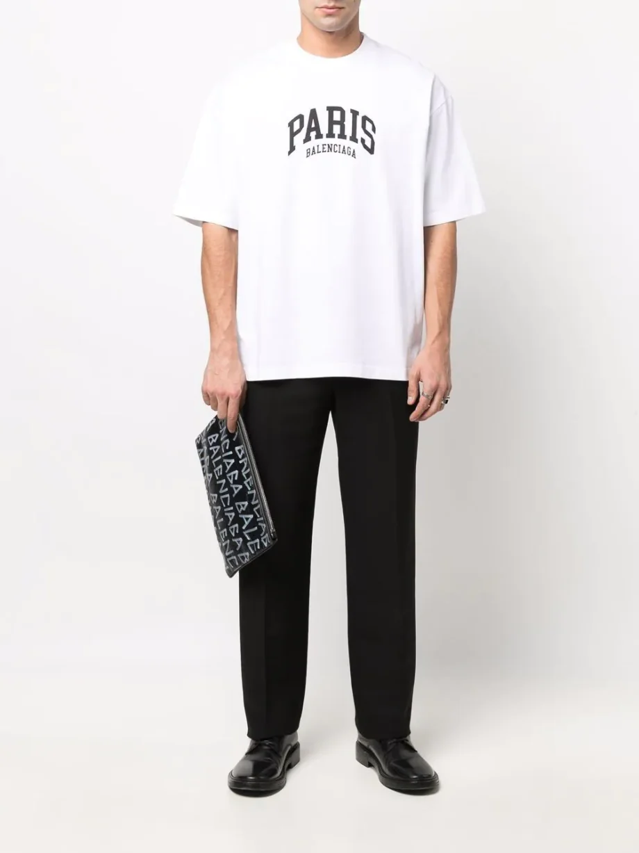 Balenciaga Oversized White T-Shirt