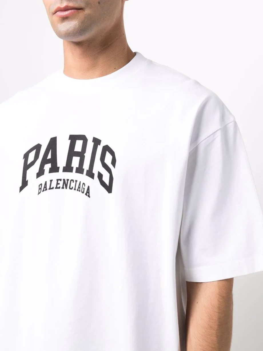 Balenciaga Oversized White T-Shirt