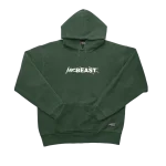 Mr Beast Olive Green Hoodie