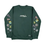 Mr Beast Green Sweatshirt