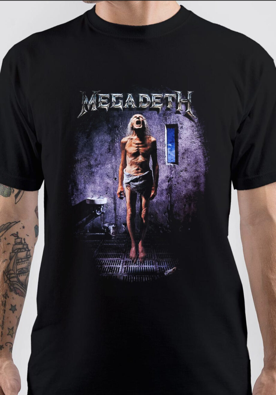 Megadeth Band Black T-Shirt