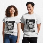 Johnny Depp young Printed T-Shirt
