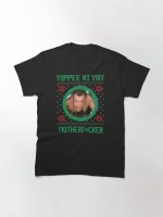 Yippee Ki Yay Motherf*cker Printed T-Shirt