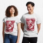 Music Vintage Violence Terrifier Movie Halloween Gifts Music Fan    Printed T-Shirt