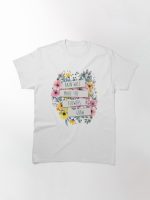 Rain Will Make The Flowers Grow (2) Printed T-Shirt