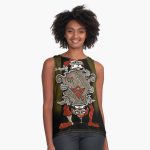 One of Us Tells the Truth - Labyrinth Door - Goblin - 80's Fantasy Sleeveless Top