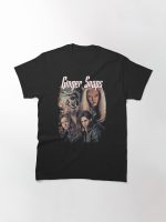 Funny Man Ginger Snaps Awesome For Music Fans Printed T-Shirt