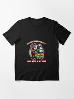 Vintage On A Dark Desert Highway Cool Wind in My Hair Horror Movies Characters Scoobydoo Halloween Essential T-Shirt