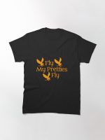 Wizard of Oz Ladies Fly my pretties fly Printed T-Shirt