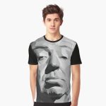 Alfred Hitchcock Geometric Graphic Graphic T-Shirt
