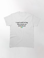 Letterboxd can't wait to log this movie Printed T-Shirt