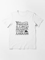 Your Mother is a Fraggin' Aardvark Vintage Look Graphic Essential T-Shirt