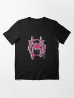 Into the Spider-Verse - (Glitch Comic Colors Version)  Essential T-Shirt