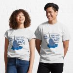 Elf - Bye Buddy Hope You Find Your Dad Narwhal Quote Printed T-Shirt