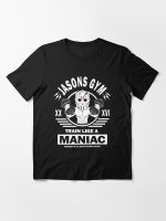 Jasons Gym, Train Like A Maniac Essential T-Shirt