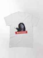 wassup scream scary movie fun Printed T-Shirt