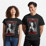 Vampira Queen of Horror Printed T-Shirt