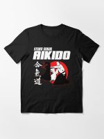 STEVEN SEAGAL AIKIDO MARTIAL ARTS JAPAN KANJI Essential T-Shirt
