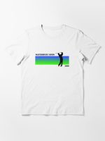 Waterbury Open | Happy Gilmore Inspired | 90s Blue and Green Essential T-Shirt