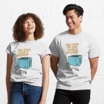 With a Toaster! Scrooged-inspired Printed T-Shirt