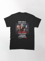 Lucifer Morningstar TV Show Netflix Fan Art Printed T-Shirt