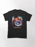 Labyrinth Ball classic jareth 1986 halloween movies Printed T-Shirt