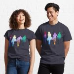 Starry Stand By Me Printed T-Shirt