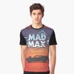 The Last of the V8's - Vintage Custom Mad Max Poster  Graphic T-Shirt