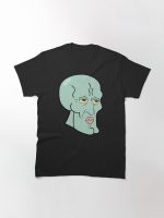Handsome Squidward Printed T-Shirt