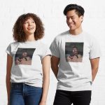 Beetlejuice Shrunken Head Guy "Harry the Haunted Hunter" Halloween Printed T-Shirt