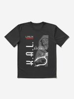 Kali T-shirt and hacker in the background Active T-Shirt