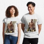 CHANNING TATUM SHIRTLESS Printed T-Shirt
