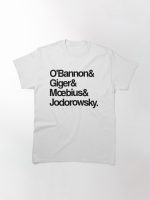 Jodorowsky's Dune - O'Bannon, Giger, Moebius and Jodorowski Printed T-Shirt