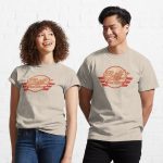 Biff's Auto Detailing in Red. Back To The Future Movie Printed T-Shirt