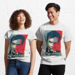 Charlie Sheen stay positive Printed T-Shirt