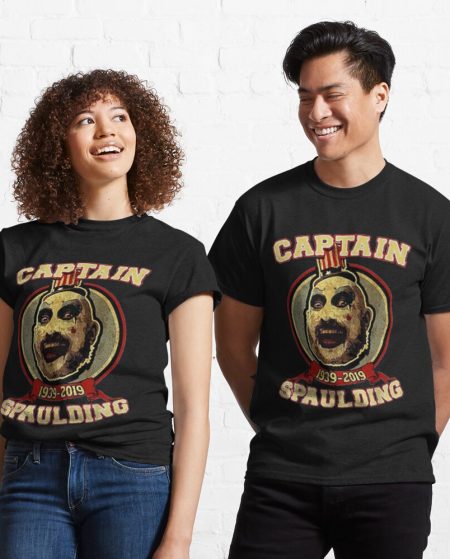 Captain Spaulding devil's rejects 3 from hell Rob zombie horror  Printed T-Shirt