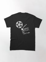 Movies, Film and Clapperboard Printed T-Shirt