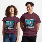 Love Brokers Night Shift Printed T-Shirt