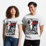 Goatess Doomwych : Skull Woman vs. Red Zombie! Printed T-Shirt